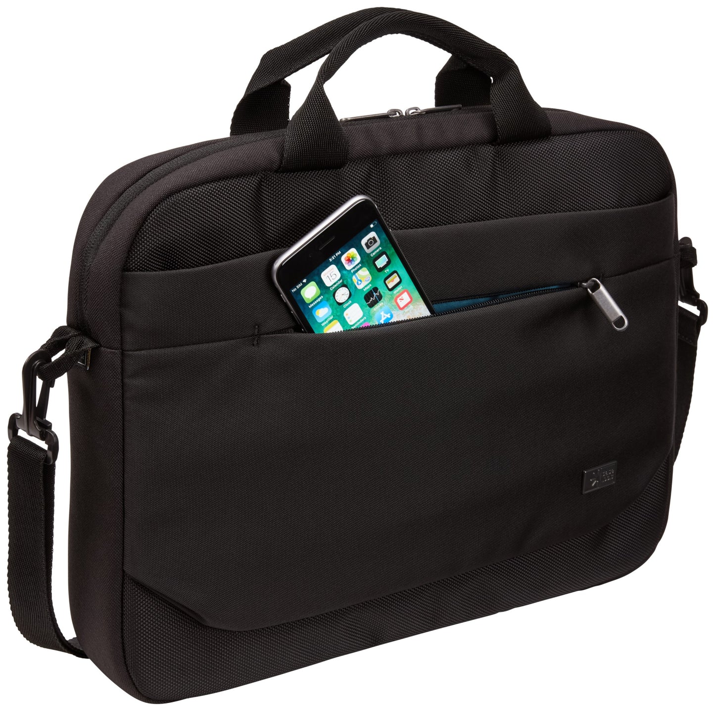 Case Logic Advantage ADVA-114 Black 35.6 cm (14") Messenger case Laptop Bag
