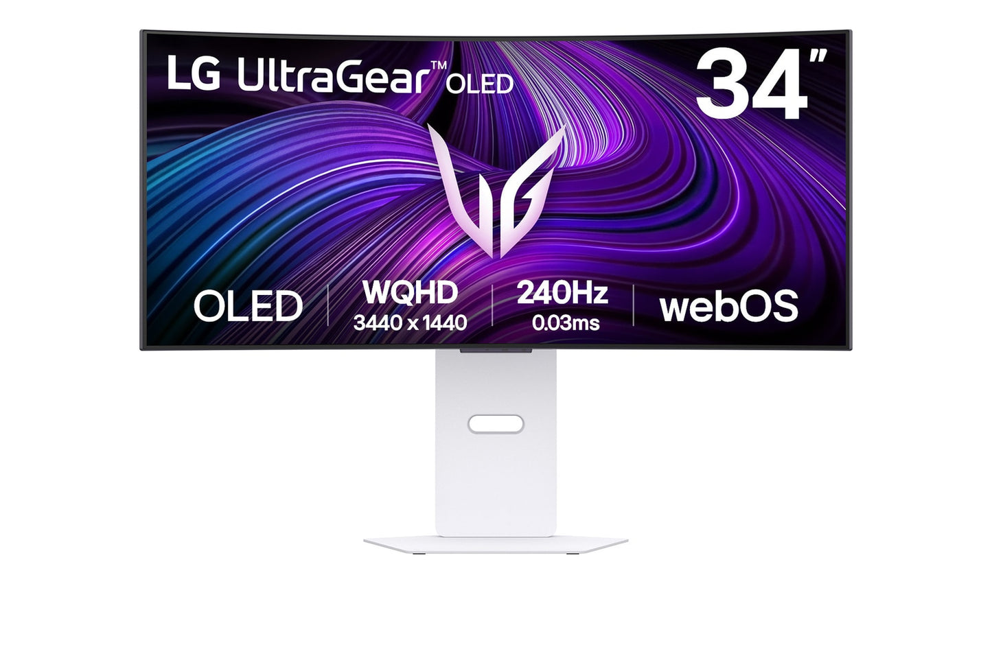 LG UltraGear 34" UWQHD OLED 240Hz Curved Monitor