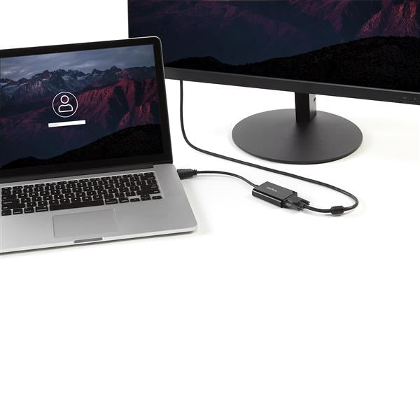 StarTech.com HDMI to VGA Video Adapter Converter with Audio for Desktop PC / Laptop Cable