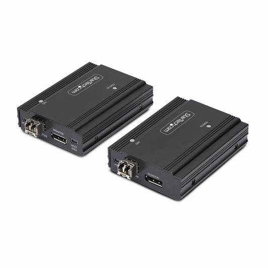 StarTech.com DisplayPort KVM Extender over Fiber Optic, 4K 60Hz, Console Extender KVM Switch
