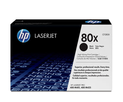HP CF280X/80X Black Toner Cartridge (6.9K pages)