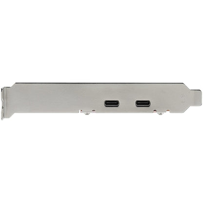 StarTech.com 2-Port USB 3.2 Gen 2 PCIe Card, USB-C 10Gbps SuperSpeed PCI Express 3.0 Hub