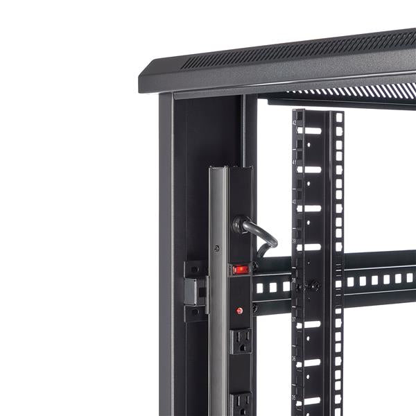 StarTech.com 42U Enterprise-Grade Server Rack Cabinet, 19in Enclosed 4-Post Rack