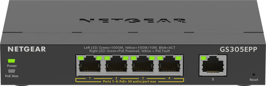Netgear GS305EPP Networking