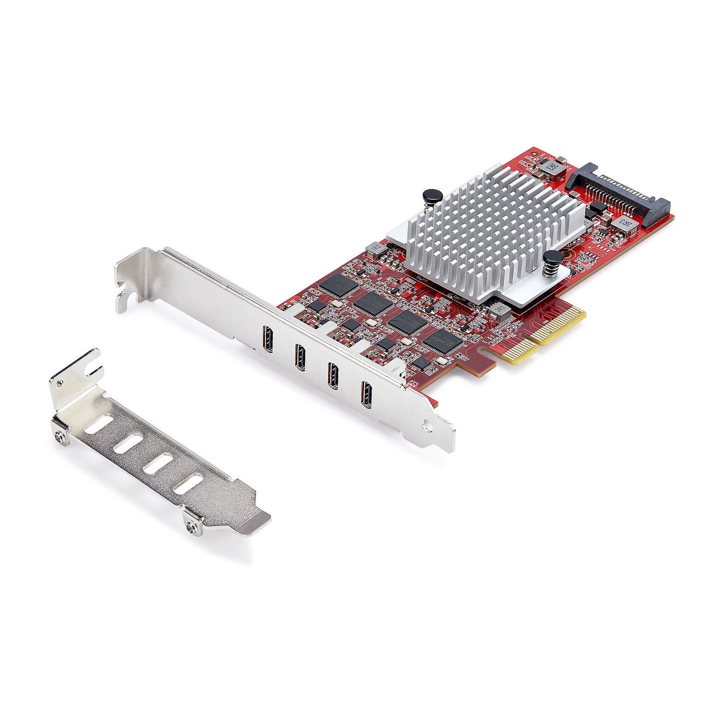 StarTech.com 4-Port USB Type-C PCIe Card, USB 3.2 10Gbps, USB-C PCI Express Hub