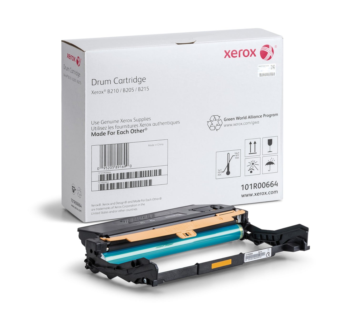Xerox 101R00664 Toner Cartridge (10K pages, Xerox B 205)
