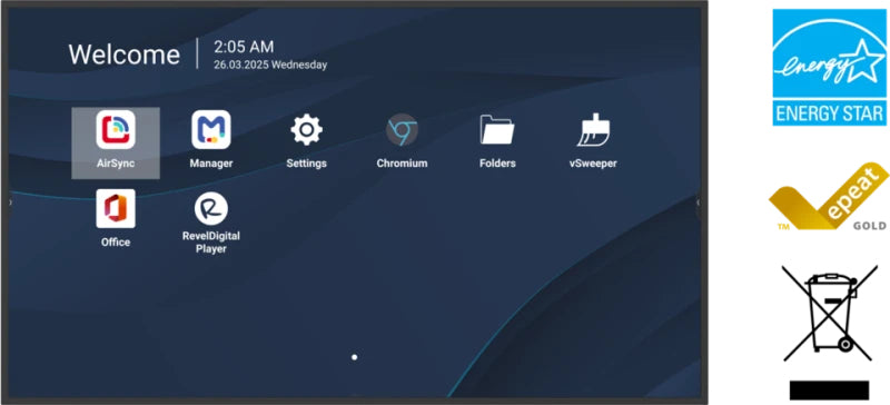 ViewSonic 43" 4K Professional Commercial Display with ProAV Integration 43" 4K UHD Monitor