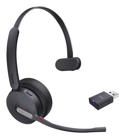 Yealink WH64 Hybrid Mono Teams Headset Wireless Head-band Office/Call center