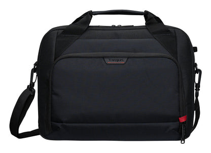 Targus EcoSmart 35.6 cm (14") Briefcase Black, Red Laptop Bag