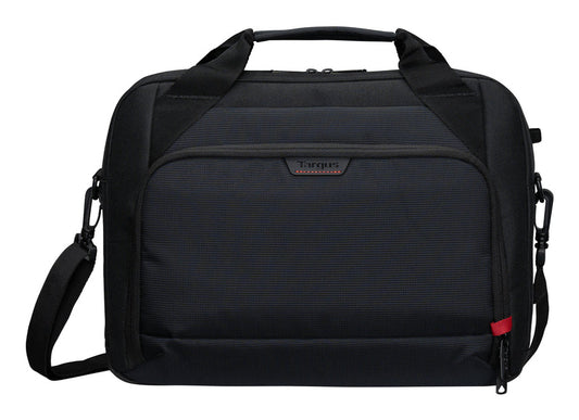 Targus EcoSmart 35.6 cm (14") Briefcase Black, Red Laptop Bag