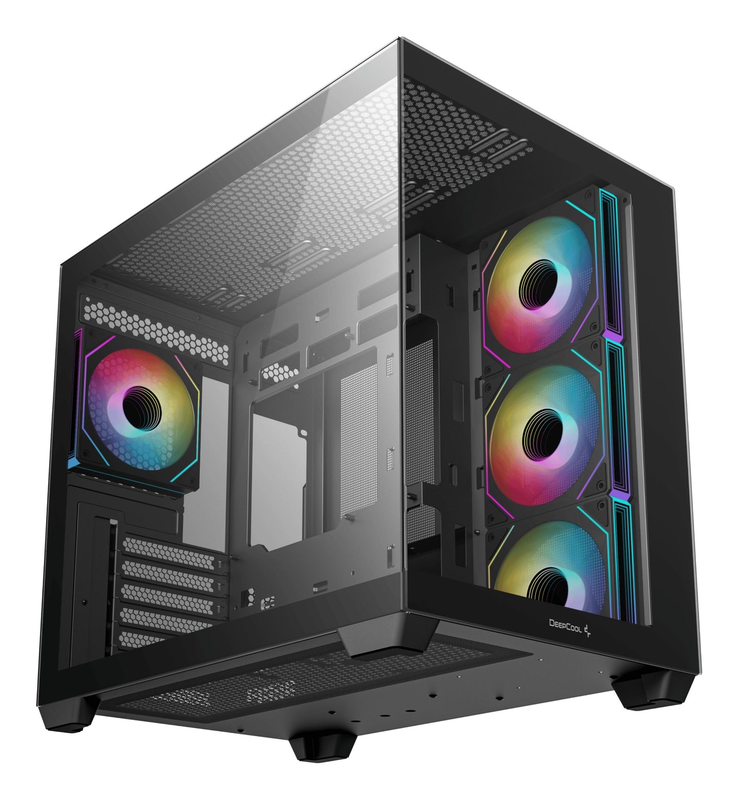 DeepCool CG530 4F Midi Tower Black PC Case