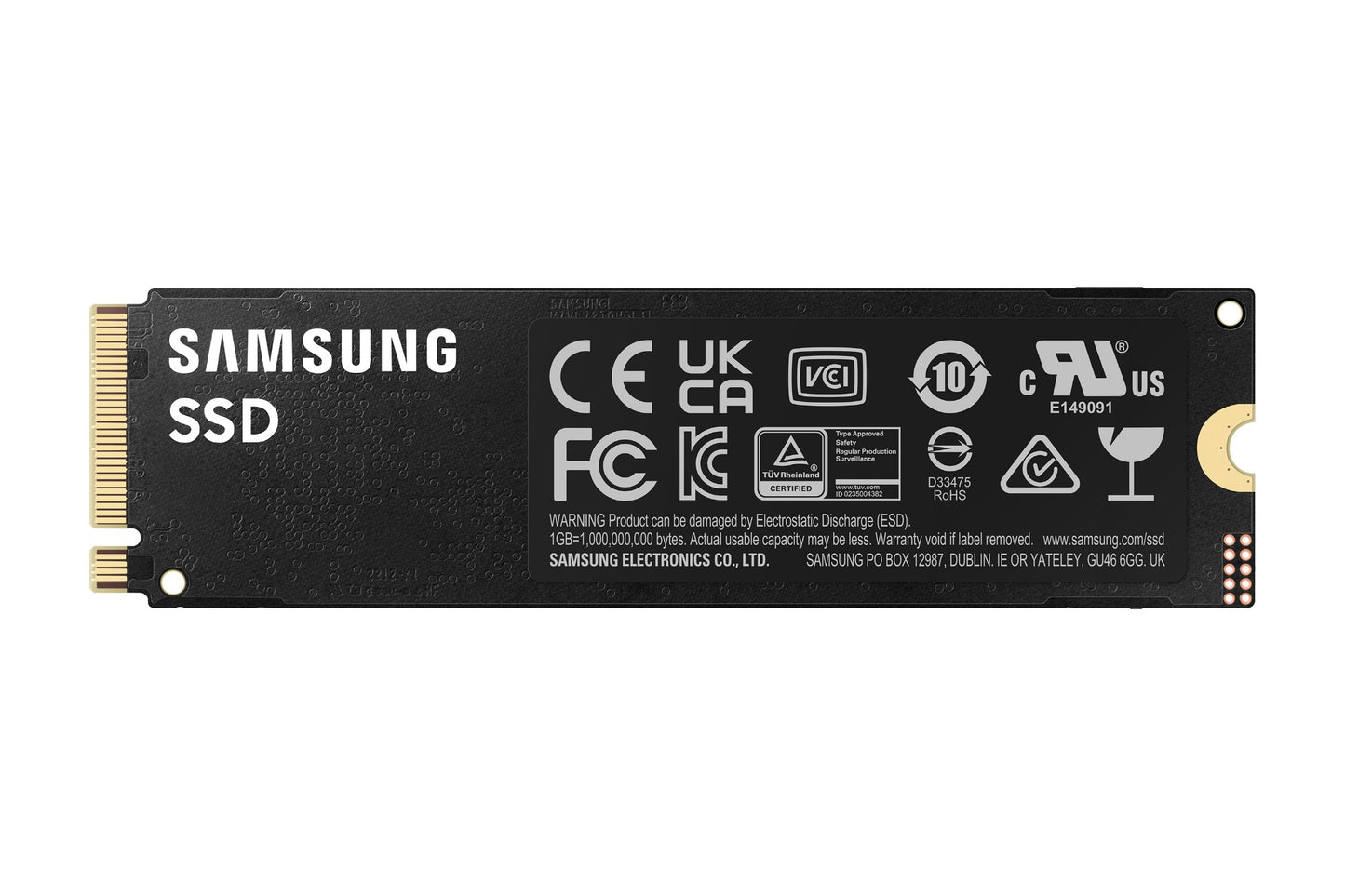 Samsung MZ-V9P4T0BW 4TB M.2 NVMe PCIe Gen4 SSD