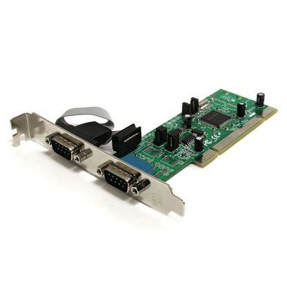 StarTech.com 2 Port PCI RS422/485 Serial Adapter Card with 161050 UART - TAA Hub