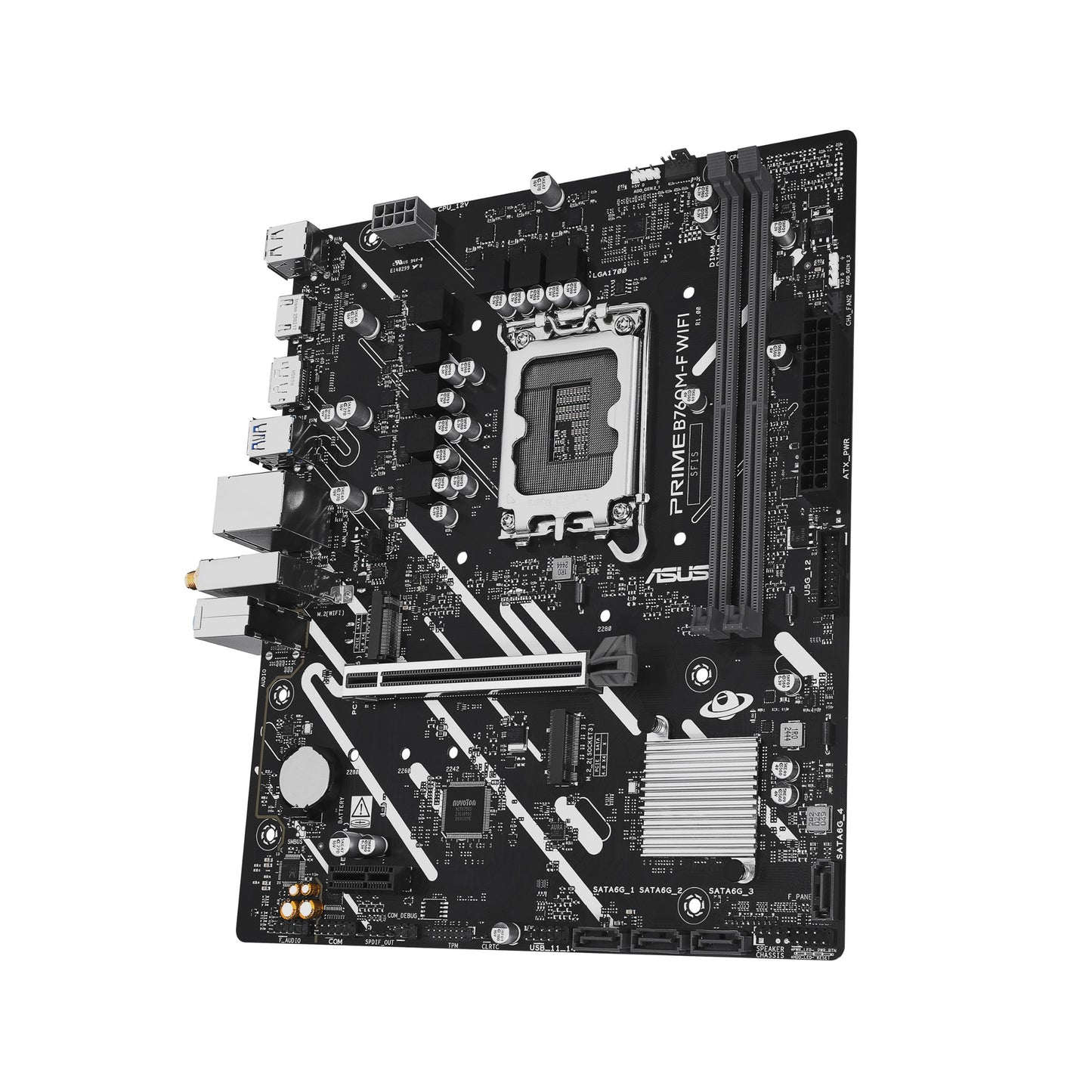ASUS PRIME B760M-F WIFI Intel B760 LGA 1700 micro ATX Motherboard
