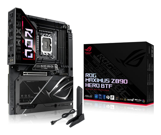 ASUS ROG MAXIMUS Z890 HERO BTF Intel Z890 LGA 1851 (Socket V1) ATX Motherboard