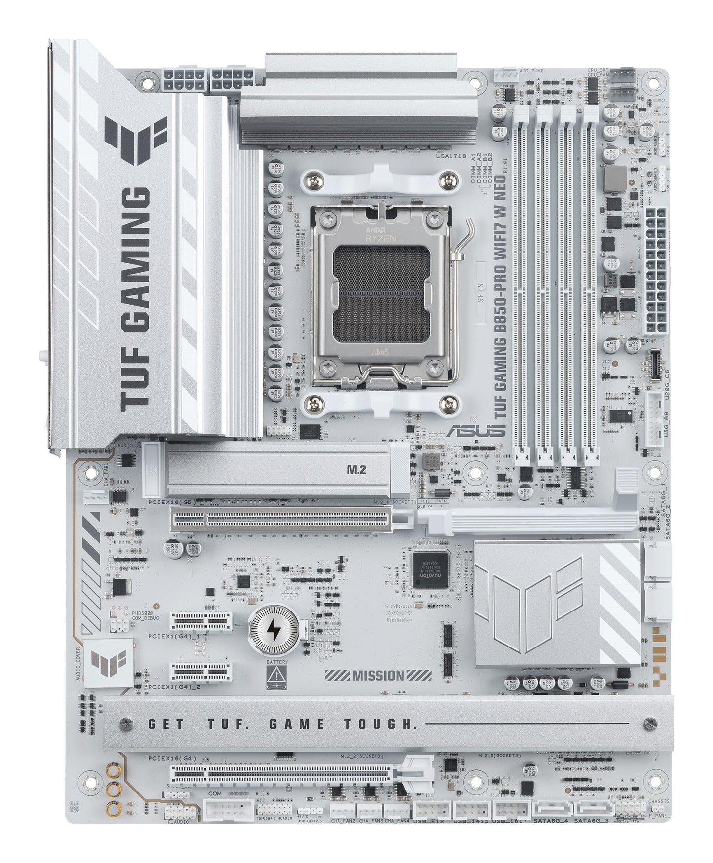 ASUS TUF GAMING B850-PRO WIFI7 W NEO AMD B850 Socket AM5 ATX Motherboard