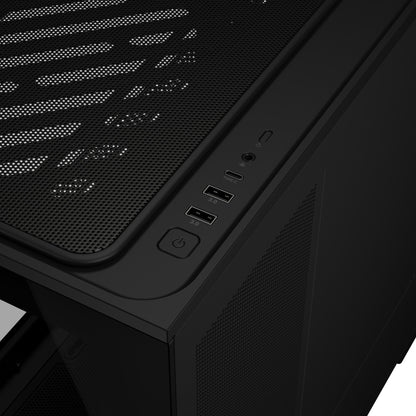 ASUS PRIME AP202 ARGB Mini Tower Black PC Case