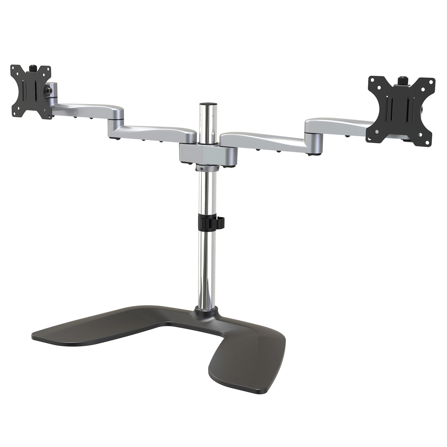 StarTech.com Dual Monitor Stand - Ergonomic Desktop Monitor Stand for up to 32" Mount