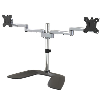 StarTech.com Dual Monitor Stand - Ergonomic Desktop Monitor Stand for up to 32" Mount