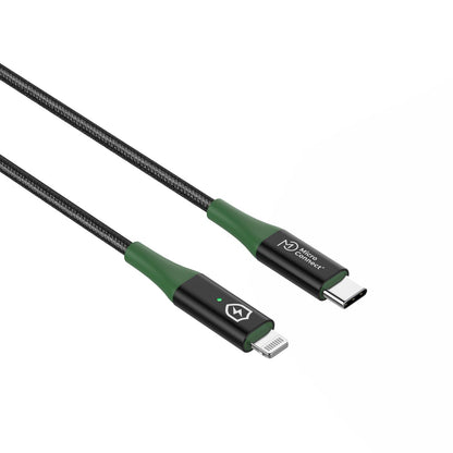 Microconnect MC-SMART USB C-L-2 lightning cable 2 m Black