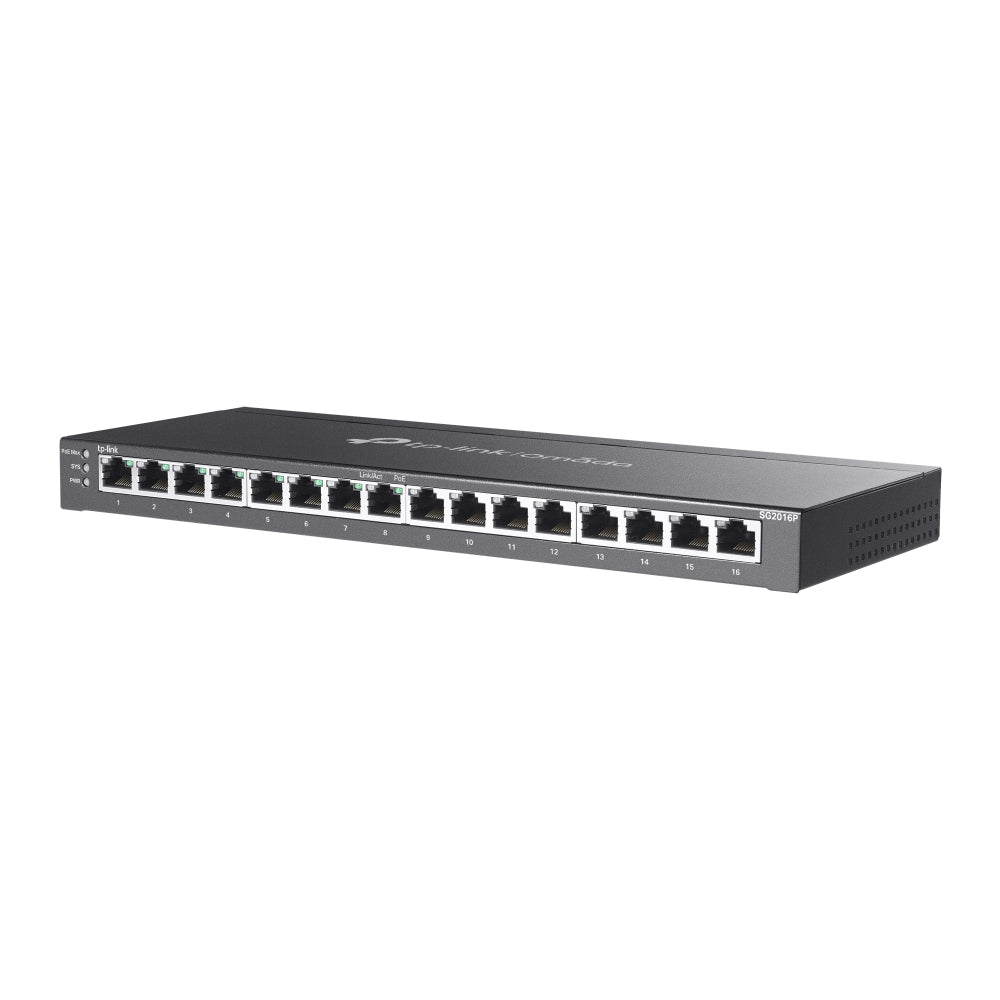 TP-LINK Omada 16-Port Gigabit Smart Switch with 8-Port PoE+