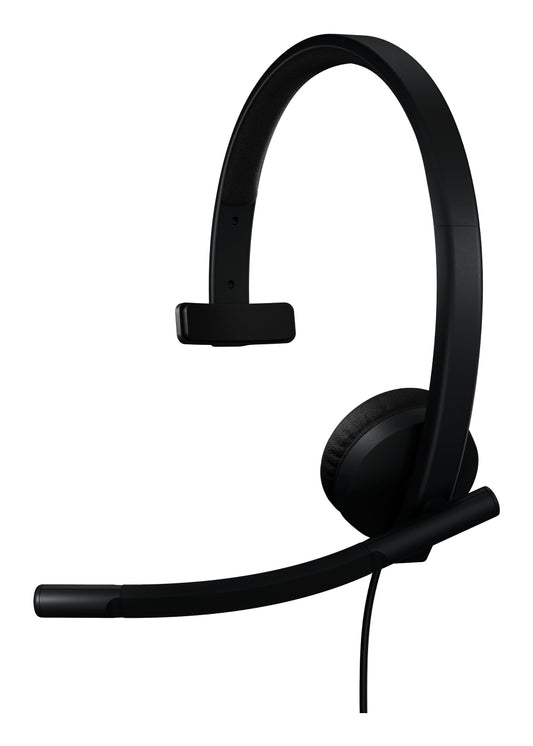 Logitech H570E Headset Wired Head-band Office/Call center USB Type-C Black