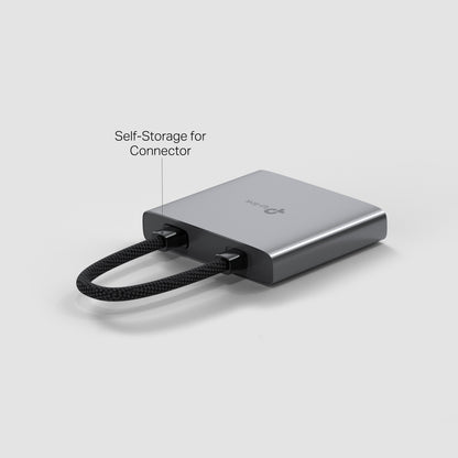 TP-LINK UH3020C interface hub USB Type-C 5000 Mbit/s Grey