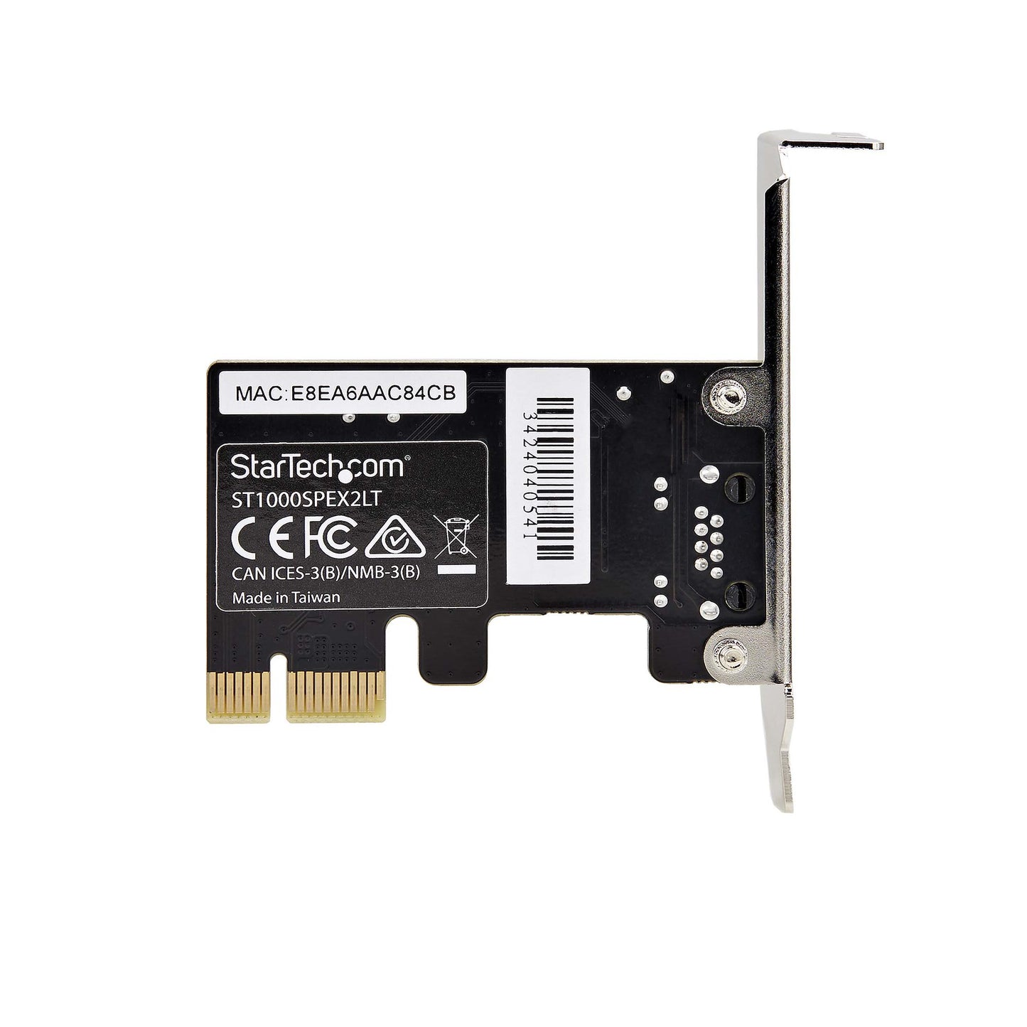 StarTech.com 1-Port Gigabit PCIe Network Adapter Card, Low-Profile NIC