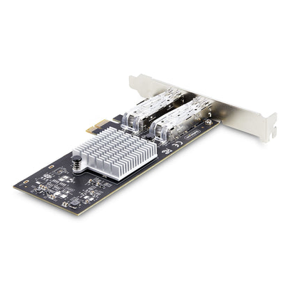 StarTech.com 2-Port GbE SFP Network Card, PCIe 2.0 x1, Intel I350-AM2 2x 1GbE Network Adapter