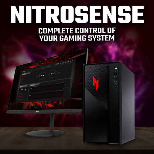 Acer NITRO 20 N20 Gaming Core i5-13420H 16GB 512GB SSD NVIDIA GeForce RTX 3050 Desktop PC