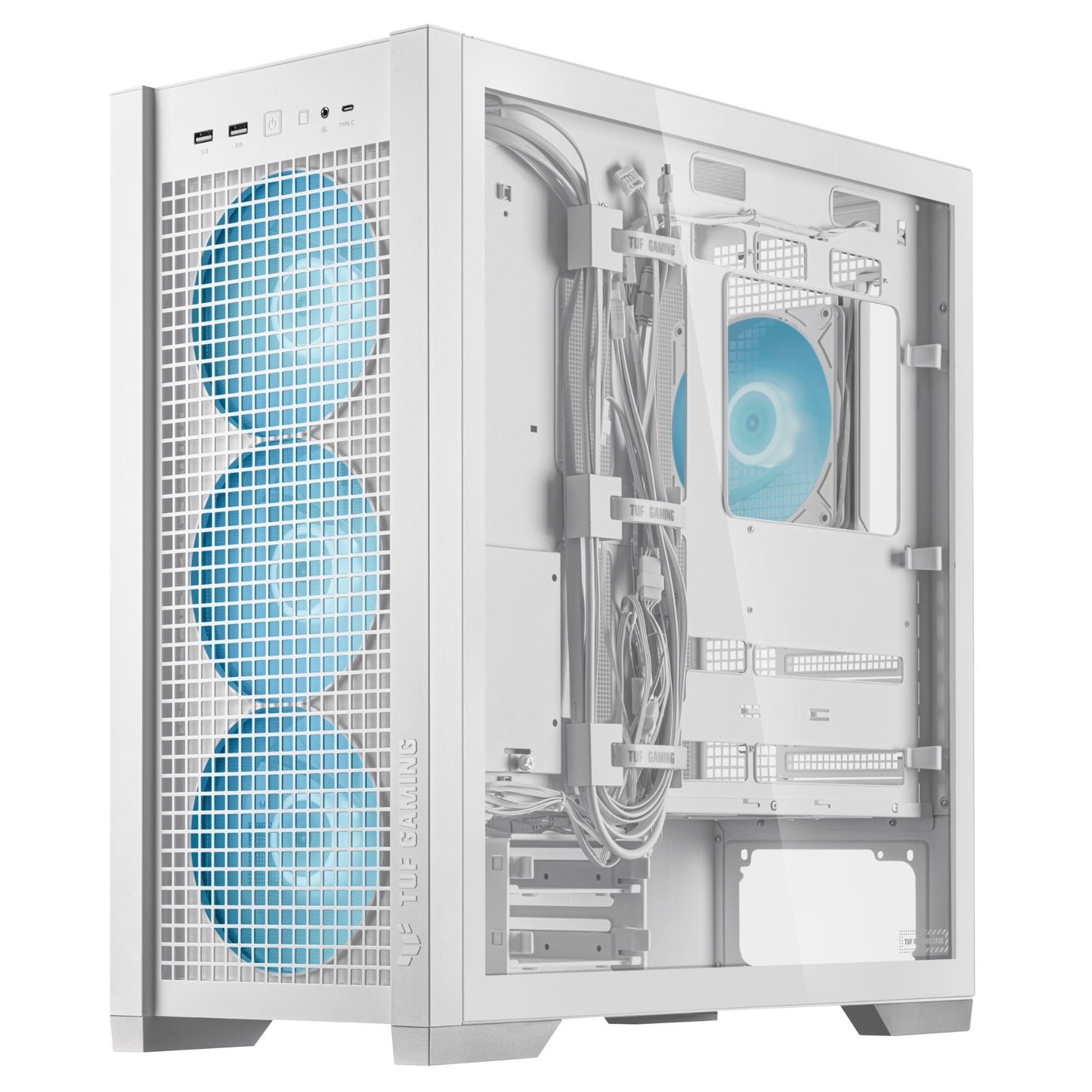 ASUS TUF Gaming GT302 ARGB Midi Tower White PC Case