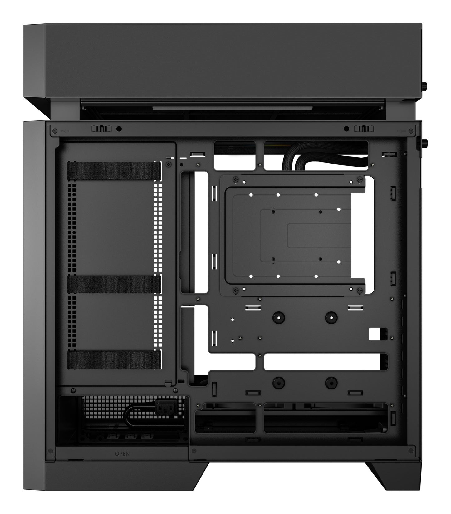 DeepCool CL6600 Midi Tower Black PC Case