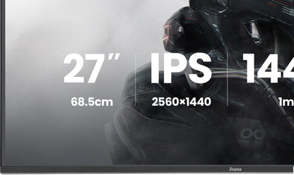 iiyama G-MASTER GB2741QSU-B1 27" QHD IPS 144Hz Monitor