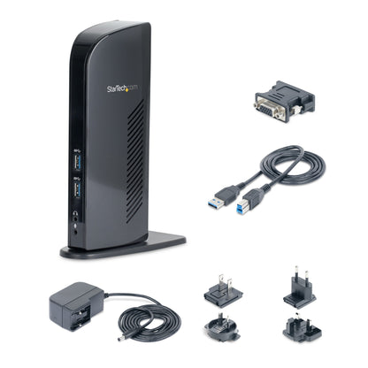 StarTech.com Monitor DVI Ports~Dual USB Docking Station