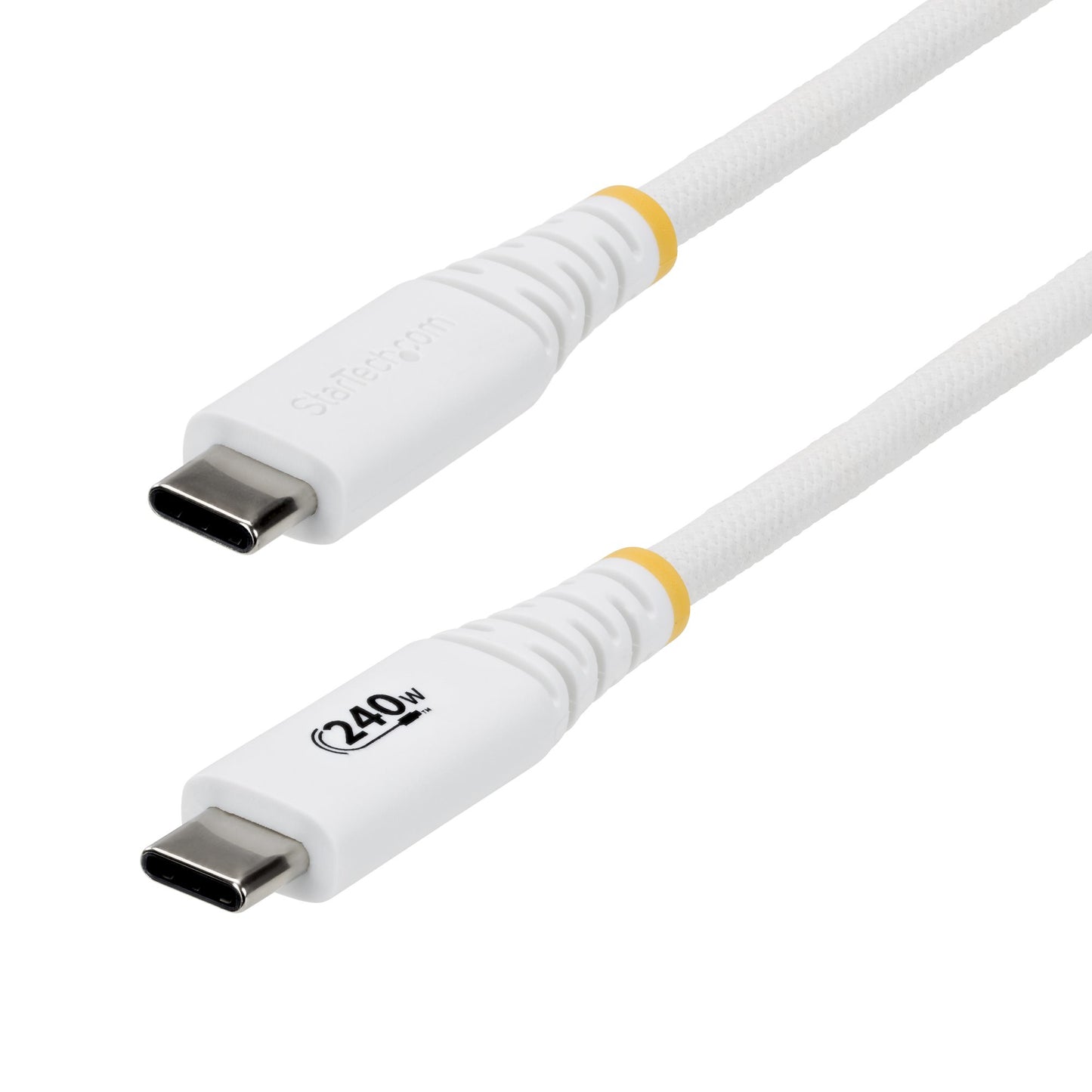 StarTech.com 3m (10ft) USB-C Charging Cable, Durable and Ultra-Flexible, 240W (5A)