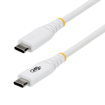 StarTech.com 3m (10ft) USB-C Charging Cable, Durable and Ultra-Flexible, 240W (5A)