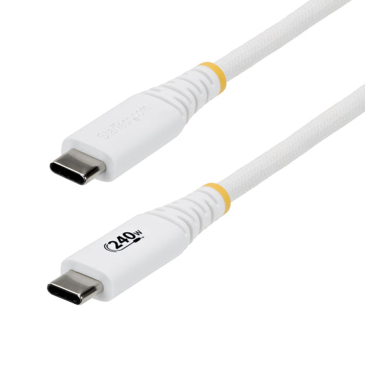 StarTech.com 3m (10ft) USB-C Charging Cable, Durable and Ultra-Flexible, 240W (5A)
