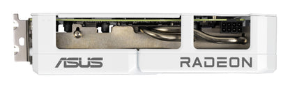 ASUS Dual Radeon RX 9060 XT 16GB GDDR6 Graphics Card (White)