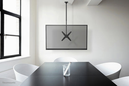 Neomounts FPMA-C340BLACK Monitor/TV mount ceiling 32-75" - h 106-156 cm