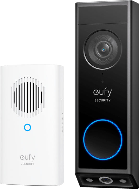 EUFY E340 2K Dual Cameras Smart Video Doorbell with Chime