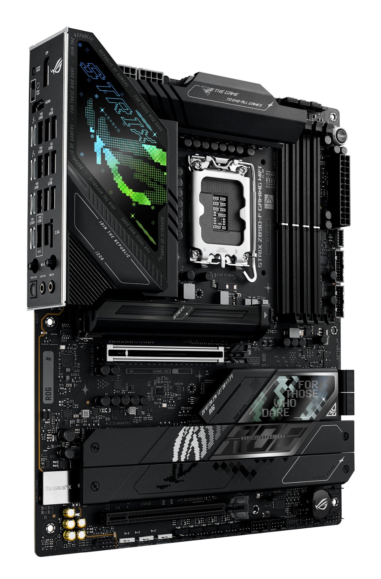 ASUS ROG STRIX Z890-F GAMING WIFI Intel Z890 LGA 1851 (Socket V1) ATX Motherboard