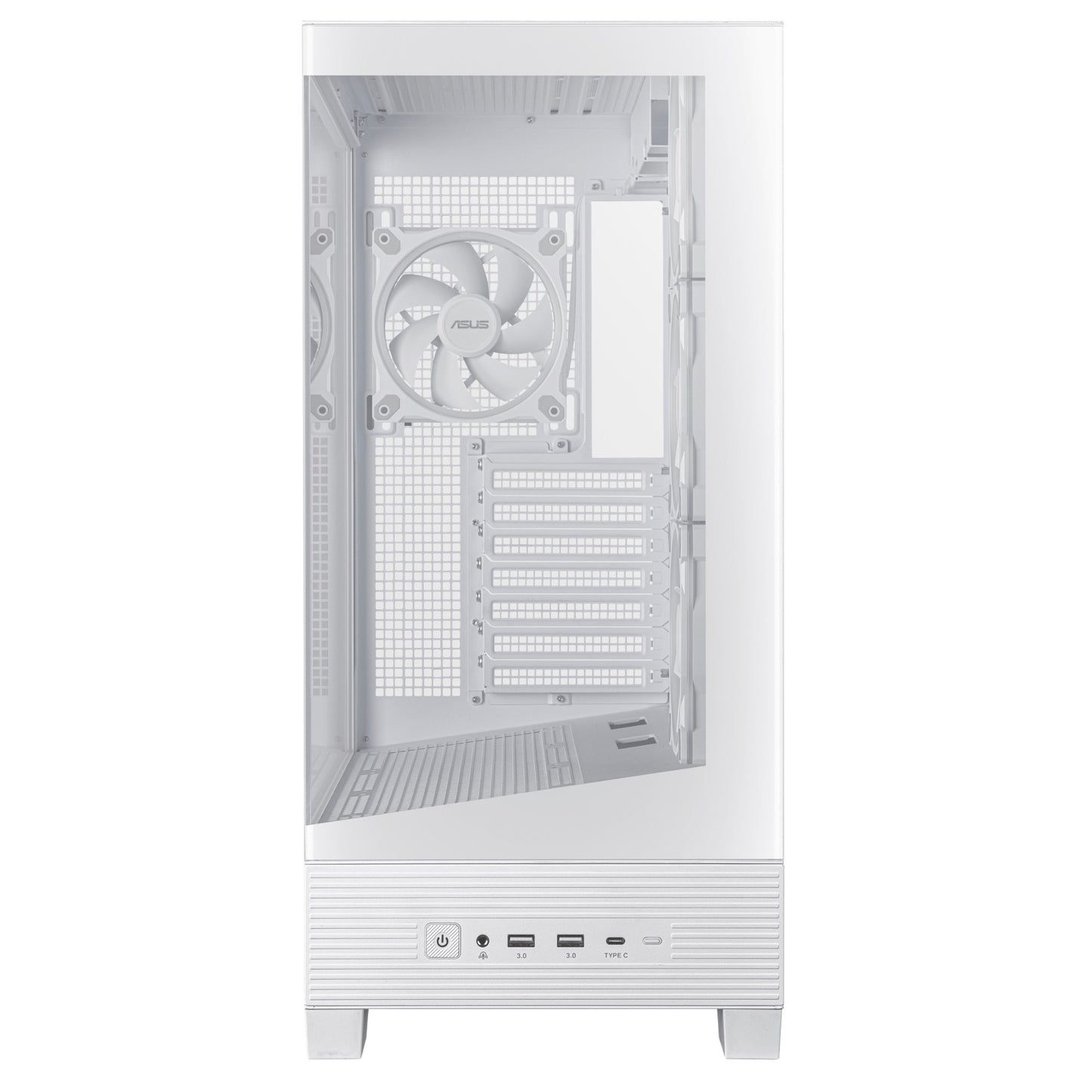 ASUS A31 Plus TG ARGB WHITE Midi Tower PC Case