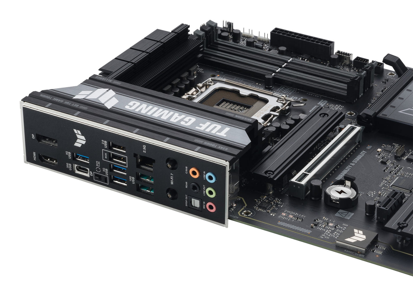 ASUS TUF GAMING B860-PLUS WIFI Intel B860 LGA 1851 (Socket V1) ATX Motherboard