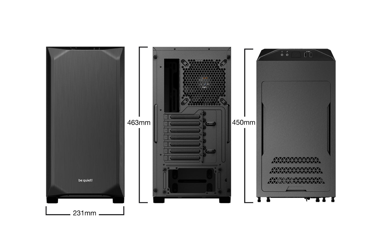 be quiet! Pure Base 500 Window Black PC Case