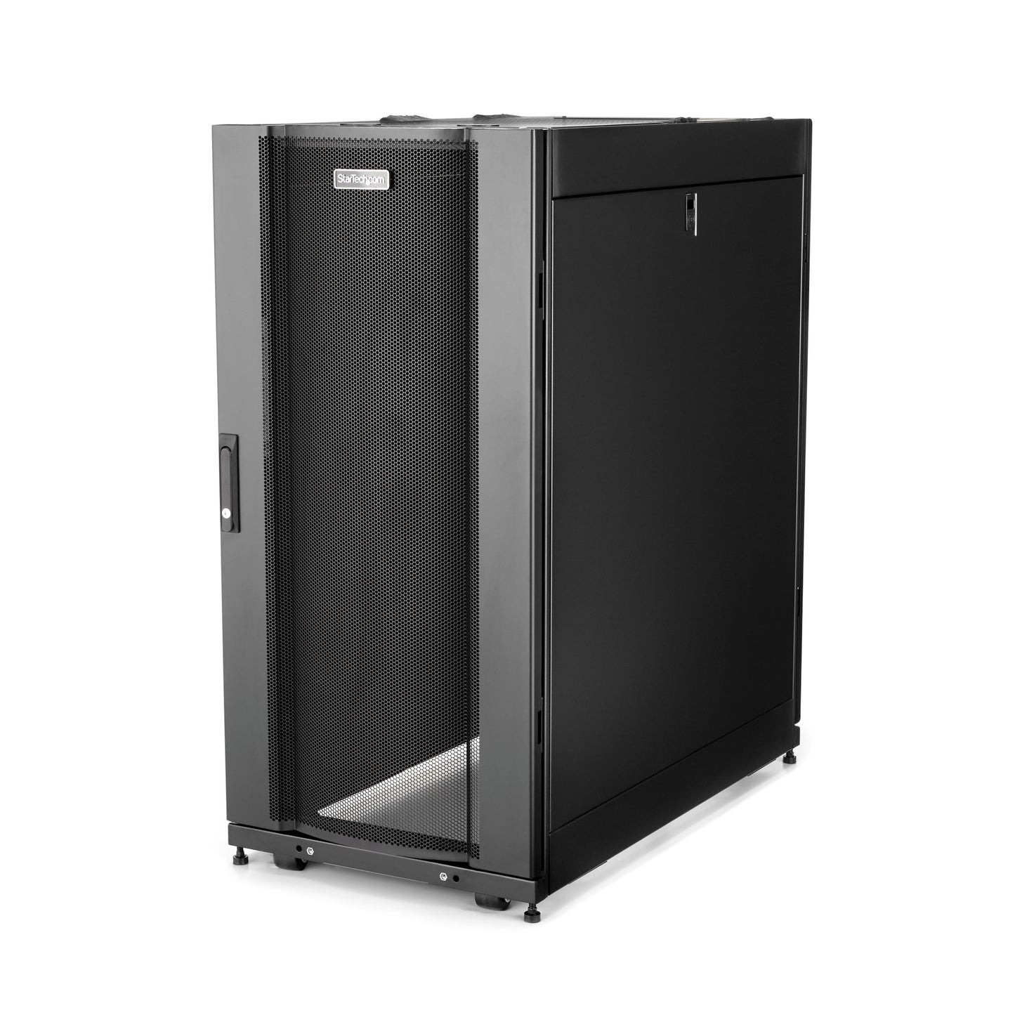 StarTech.com 25U Enterprise-Grade Server Rack Cabinet Kit, 19in Enclosed 4-Post Rack