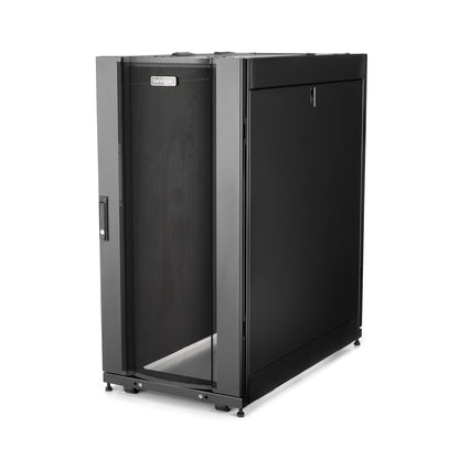 StarTech.com 25U Enterprise-Grade Server Rack Cabinet Kit, 19in Enclosed 4-Post Rack