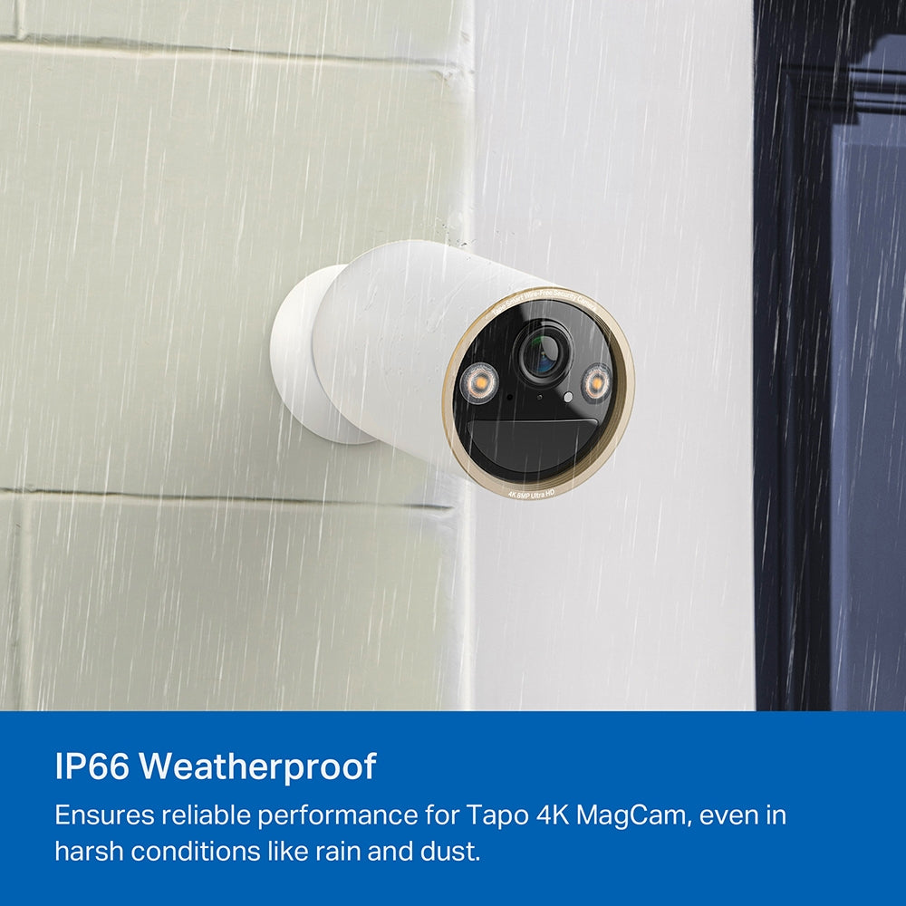 TP-LINK Tapo Wire-Free Indoor/Outdoor Security Camera SPEC:4K UHD (3840x2160)