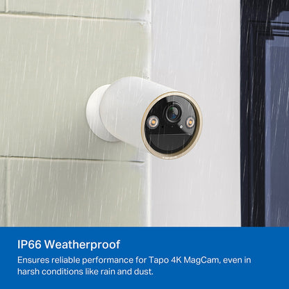 TP-LINK Tapo Wire-Free Indoor/Outdoor Security Camera SPEC:4K UHD (3840x2160)