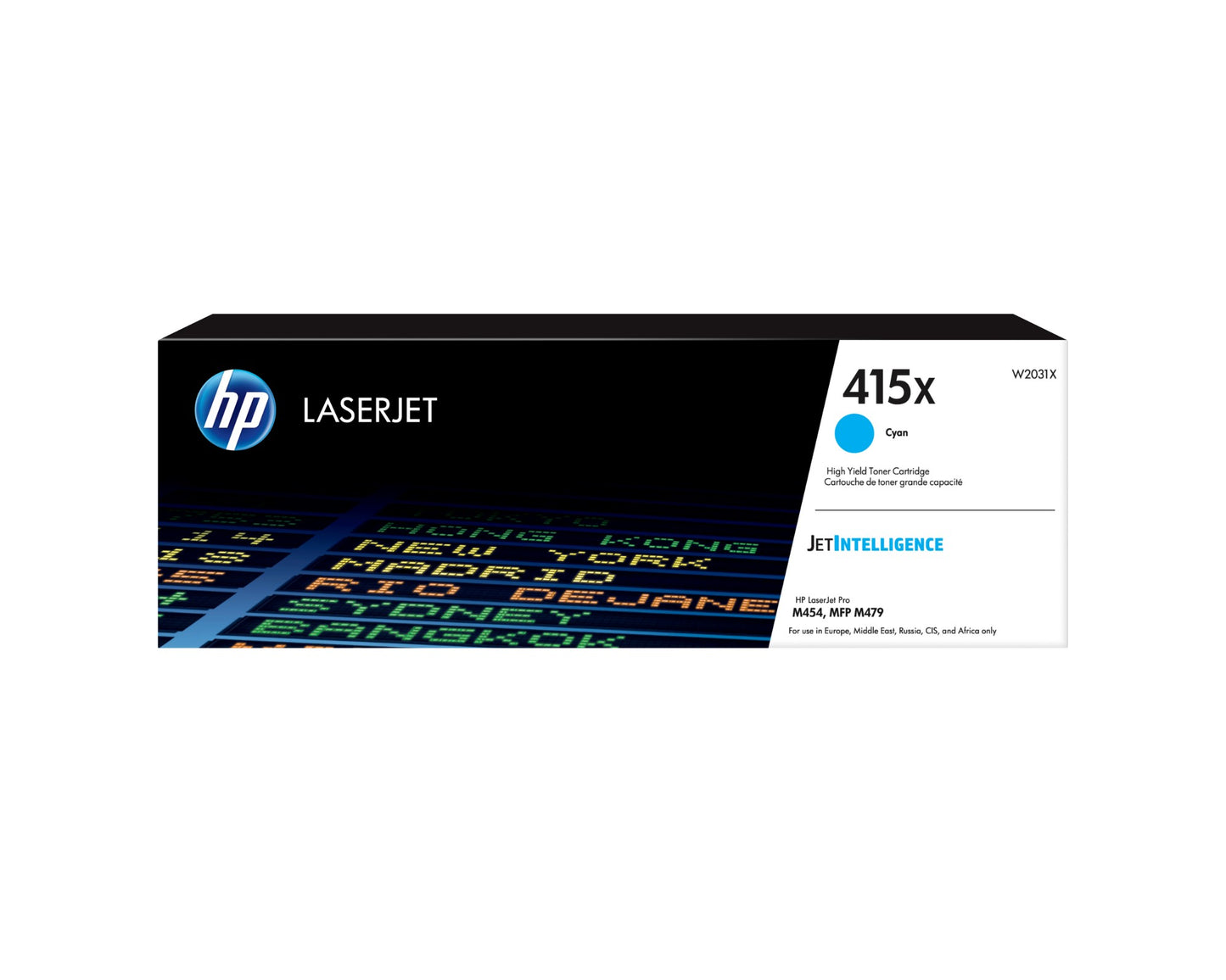 HP W2031X/415X Cyan Toner Cartridge (6K pages)