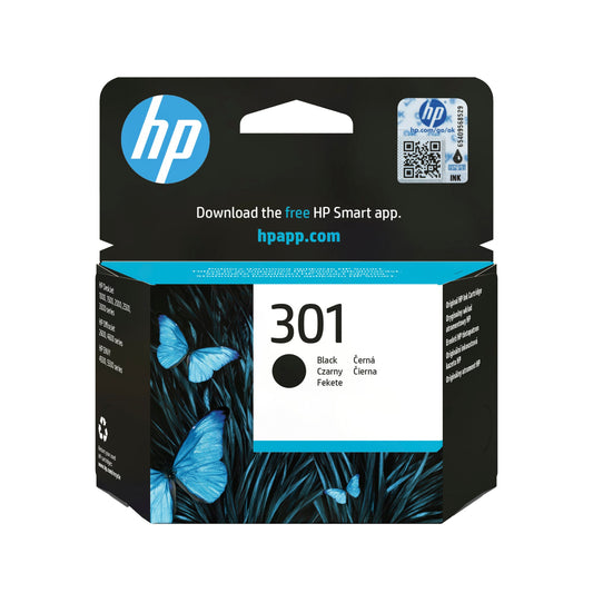 HP CH561EE/301 Black Ink Cartridge (170 pages)